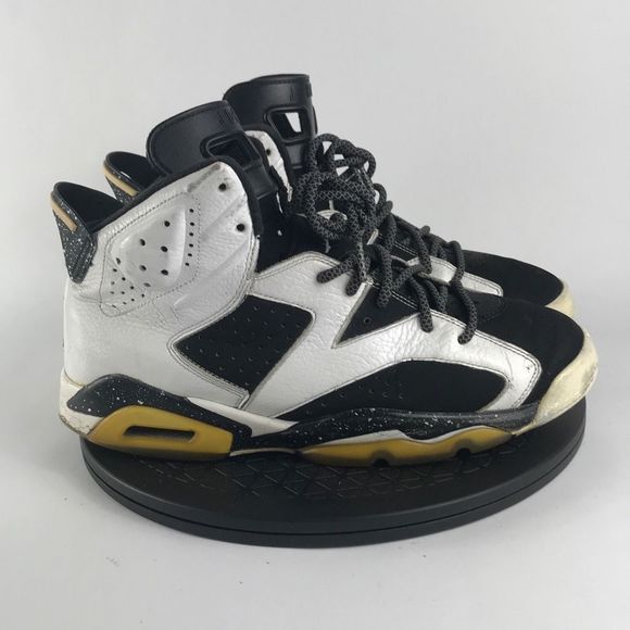 Nike Air Jordan 6 Retro Oreo 2009 Black/White 384664-101 Men’s Size 10 - Picture 4 of 12